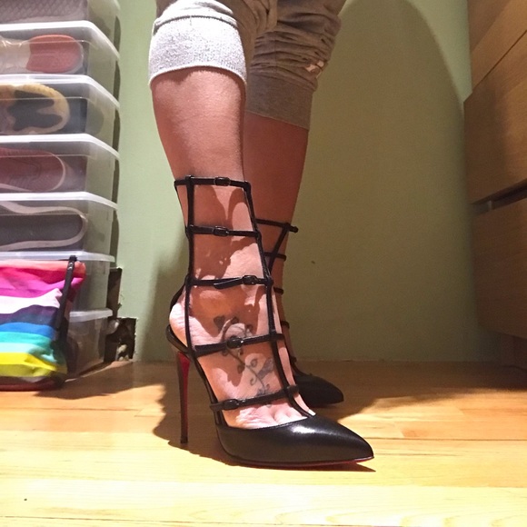 NIB stunning Louboutin Kadreyana 100 Kid 36.5 - Picture 9 of 9